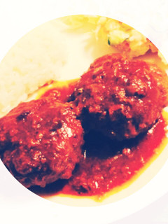 煮込みハンバーグ♡-レシピのメイン写真