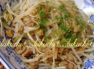 ダイエッターの味方 もやしで焼きそば気分-レシピのメイン写真