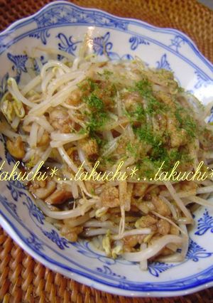 ダイエッターの味方 もやしで焼きそば気分-レシピのメイン写真