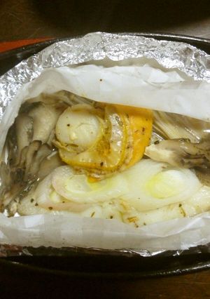 包み焼 洗い物無し捨てるだけNO2-レシピのメイン写真