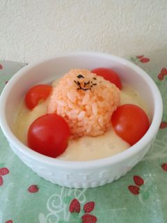 ココットカマンdeチーズドリア風*-レシピのメイン写真