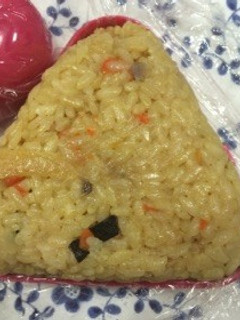 誰でも簡単⭐️和風⭐️カレーピラフ-レシピのメイン写真