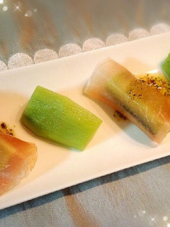 生ハムキウイ オリーブオイル×ハーブ塩-レシピのメイン写真