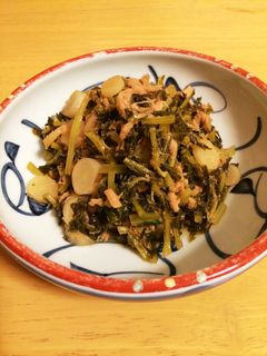 大根葉とツナの炒め煮-レシピのメイン写真