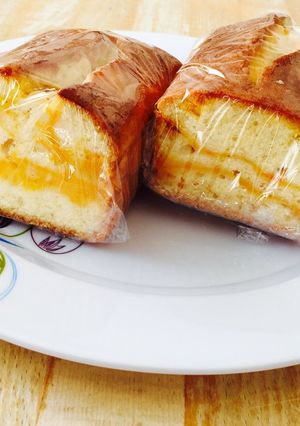 にんじんとみかんのマーブルパウンドケーキ-レシピのメイン写真