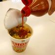 カップラーメンを八好美人でアレンジ!
