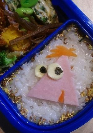 キャラ弁 フィニアス-レシピのメイン写真