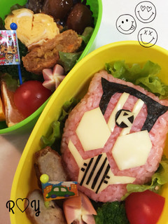 キャラ弁♡仮面ライダー ドライブ-レシピのメイン写真