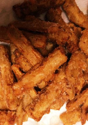 ゴボウの唐揚げ♡シンプル簡単！おつまみに-レシピのメイン写真