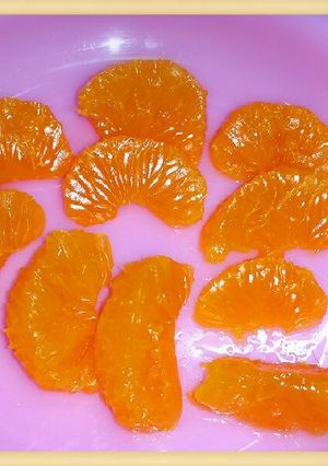 缶詰めのみかん?!皮むき全行程写真付き！-レシピのメイン写真