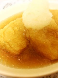 揚げ出し玄米餅のおろしあん-レシピのメイン写真
