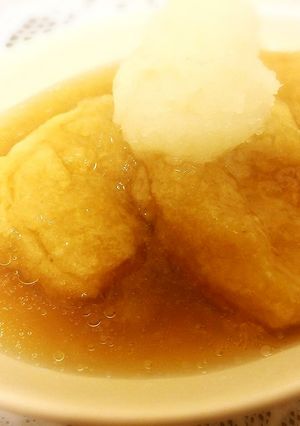 揚げ出し玄米餅のおろしあん-レシピのメイン写真