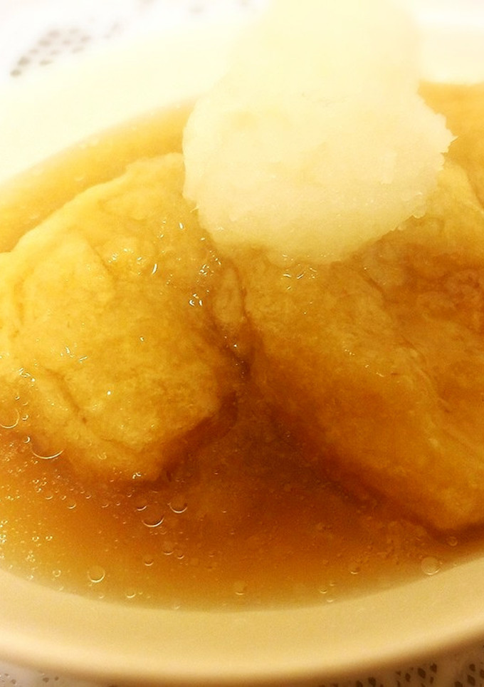 揚げ出し玄米餅のおろしあん-レシピのメイン写真