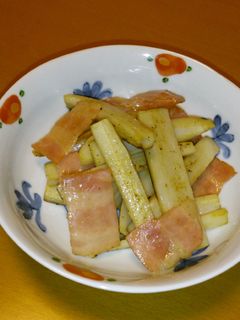 簡単美味☆レンコンとベーコンのバター炒め-レシピのメイン写真