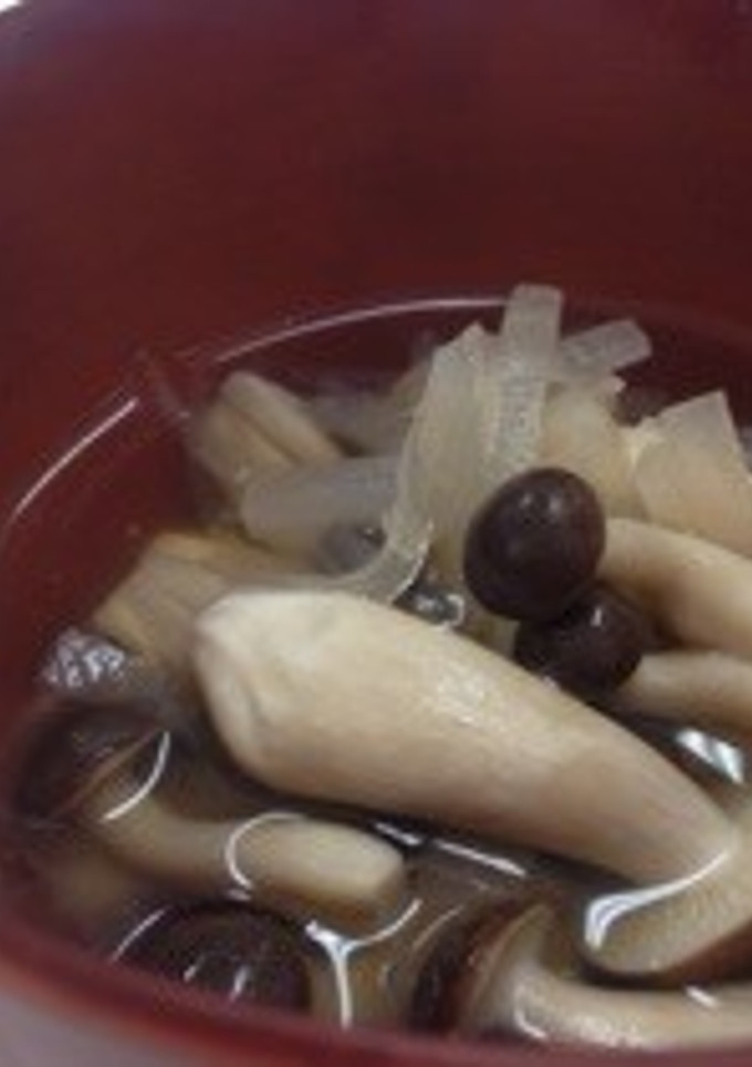大根としめじの中華スープ-レシピのメイン写真