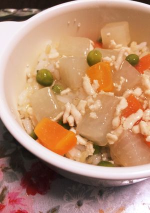 1歳幼児食 根菜と鶏肉のほっくり煮-レシピのメイン写真