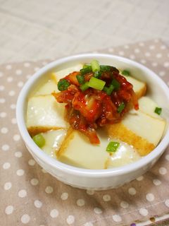 厚揚げキムチでココットカマン-レシピのメイン写真