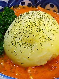 ◆じゃがいも◇トマトクリームソース◆-レシピのメイン写真