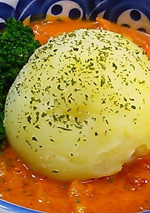 ◆じゃがいも◇トマトクリームソース◆-レシピのメイン写真