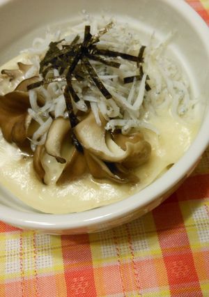 まいたけとしらすのココットカマン-レシピのメイン写真