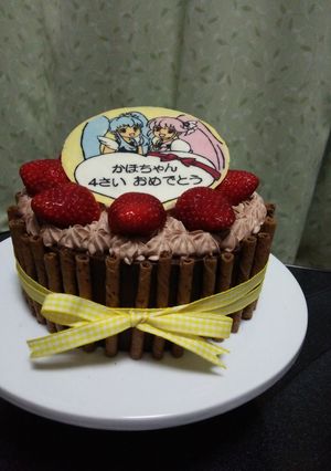 デコケーキ♪ クリスマス 誕生日などに-レシピのメイン写真