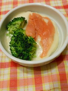 スモークサーモンのココットカマン-レシピのメイン写真