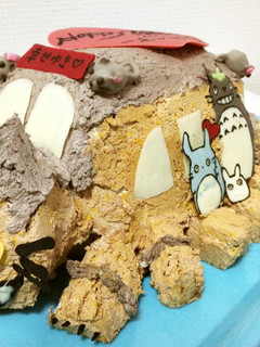 となりのトトロ☆ネコバスケーキ☆彡-レシピのメイン写真