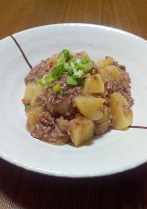 じゃがいものほっこり♥ひき肉和え-レシピのメイン写真