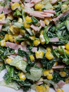ほうれん草が美味しいポパイサラダ-レシピのメイン写真