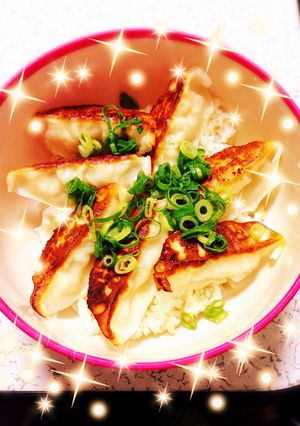 餃子のっけ丼-レシピのメイン写真