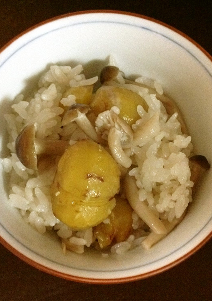 栗御飯-レシピのメイン写真