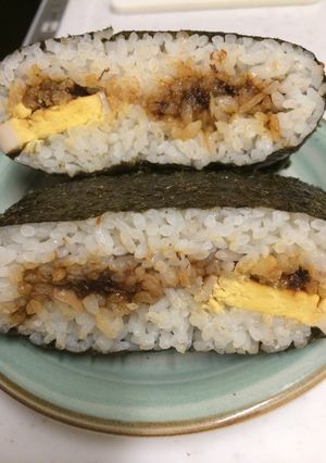 簡単☆肉味噌おにぎらず-レシピのメイン写真