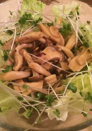 きのこのペペロンチーノサラダ-レシピのメイン写真