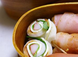 お弁当に☆カニカマチーズしそ竹輪巻き♪-レシピのメイン写真