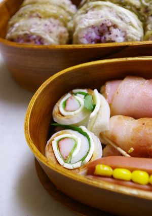 お弁当に☆カニカマチーズしそ竹輪巻き♪-レシピのメイン写真