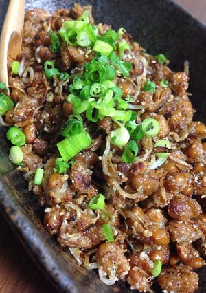 カリカリ♡焼き納豆チーズ-レシピのメイン写真