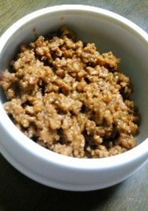 常備菜の麹肉味噌-レシピのメイン写真