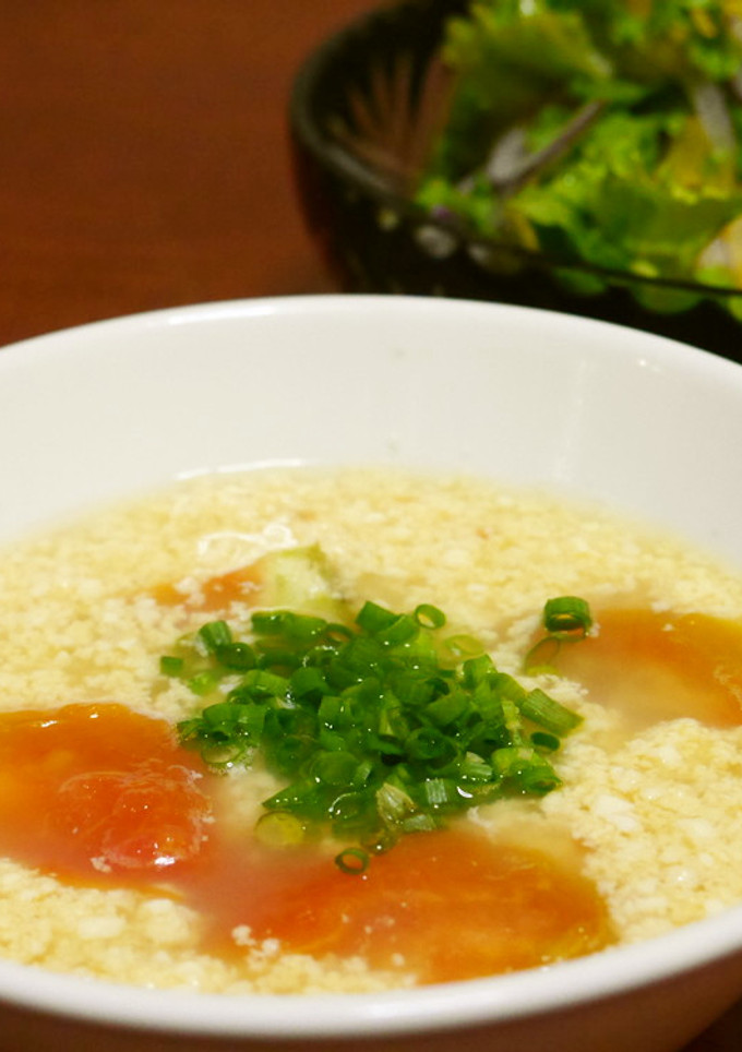 フワフワ仕上げ、豆腐の中華スープ♪-レシピのメイン写真
