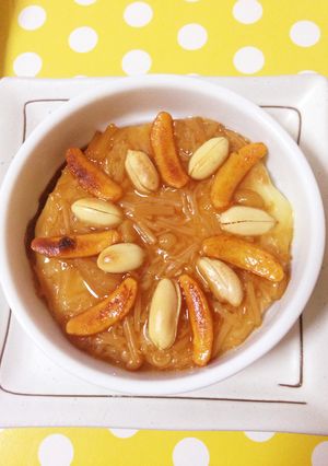 柿ピーとなめたけのココットカマン-レシピのメイン写真