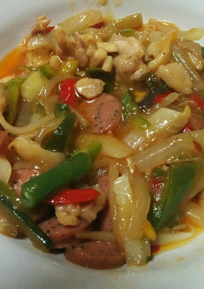 鶏肉と大根の炒めもの(野菜たっぷり)-レシピのメイン写真