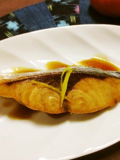 簡単☆はまちの柚子風味照り焼き-レシピのメイン写真