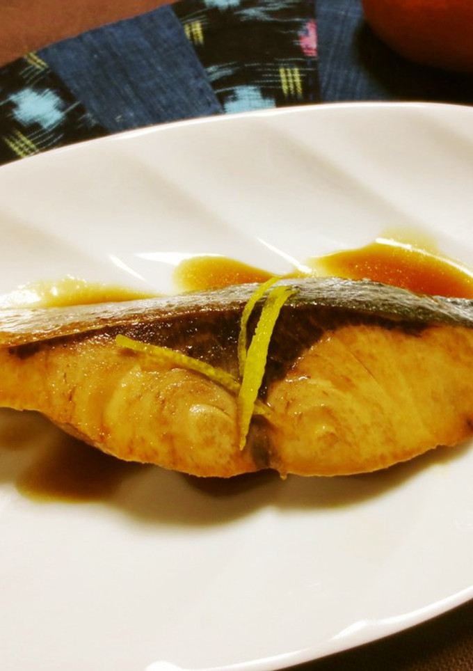 簡単☆はまちの柚子風味照り焼き-レシピのメイン写真