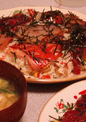「づけ」のっけちらし寿司-レシピのメイン写真