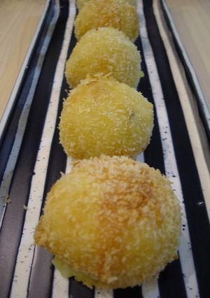 HEINZで☆うどんクリーミーコロッケ-レシピのメイン写真