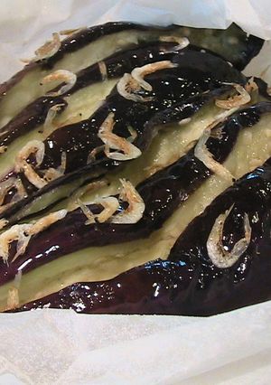 クックパー®包み★干し蝦と茄子の中華蒸し-レシピのメイン写真