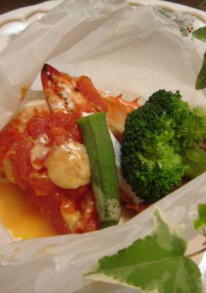 渡り蟹と野菜の旨みたっぷり包み-レシピのメイン写真
