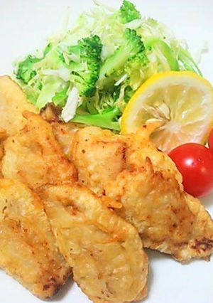甘糀漬けモウカサメの天ぷら-レシピのメイン写真