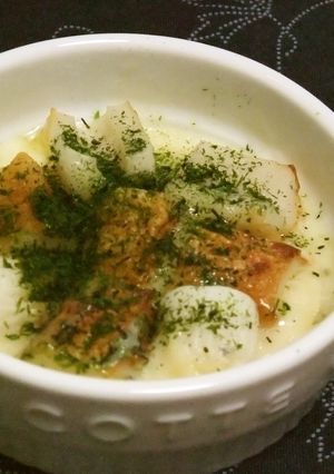 竹輪と青海苔のココットカマン♥-レシピのメイン写真