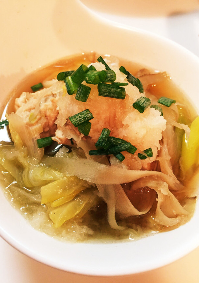 うまうま♪鶏団子とたっぷり野菜のみぞれ鍋-レシピのメイン写真