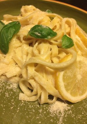 レモン、パルメザンチーズのパスタ-レシピのメイン写真